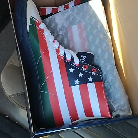 High top polo sneakers - Picture 4 of 5